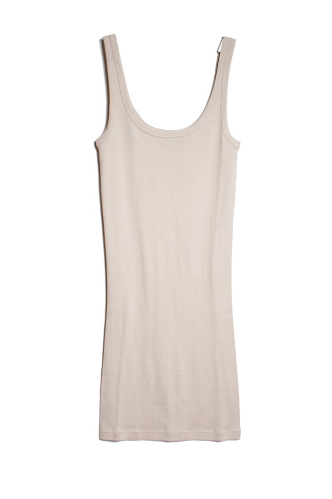 Sunset Tank Dress in Sand