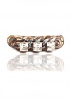 Veruca Crystal Bar Ring