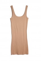 Sunset Tank Dress in Camel