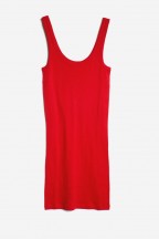 Sunset Tank Dress in Red