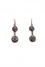 Double Crystal Earrings