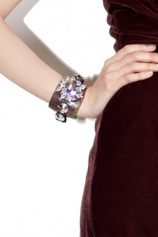 XL crystal cuff