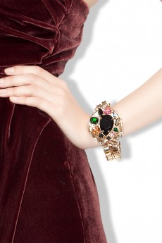 Dynasty Jewel Cluster Watch Strap Bracelet