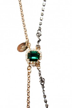 Double Strand Love Struck Pendent