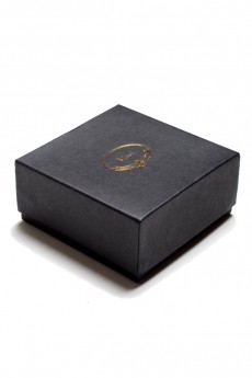 Rose Print Pearl Earrings