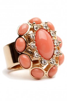 Coral Encrusted Ring-52