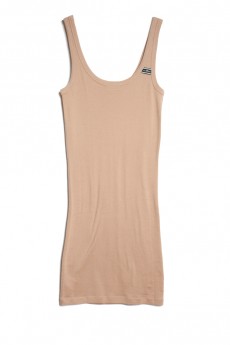 Sunset Tank Dress in Camel