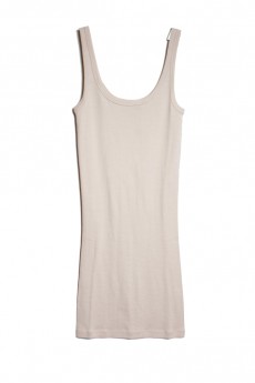 Sunset Tank Dress in Sand