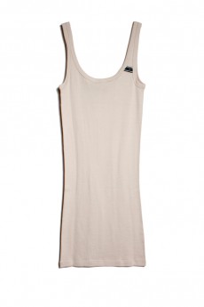 Sunset Tank Dress in Sand