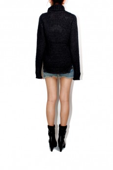 YMA Knit Pullover Turtleneck Sweater