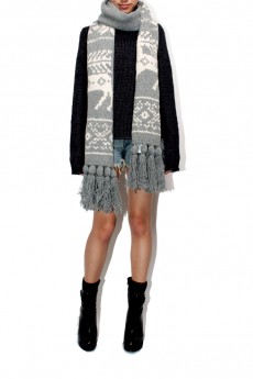 YMA Knit Pullover Turtleneck Sweater